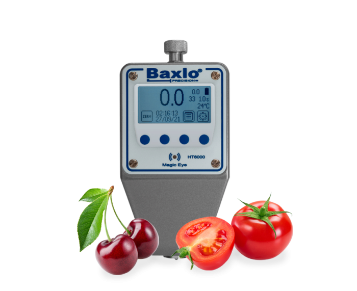 Durómetro Digital para fruta, escala FB (cerezas, tomates)