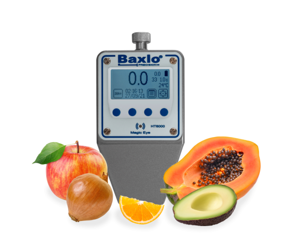 Durómetro Digital para fruta, escala FD (cítricos, manzanas, aguacates, cebollas y papayas)