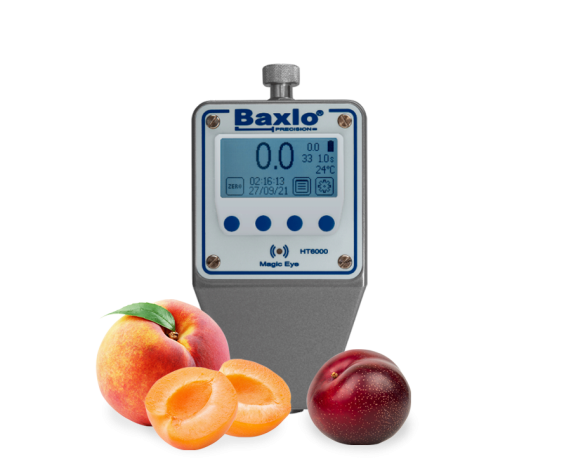 Durómetro Digital para fruta, escala FA (melocotones, albaricoques, ciruelas)