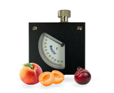 Durómetro para fruta, escala FA (melocotones, albaricoques, ciruelas)