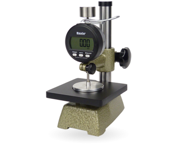 Nonwoven textile micrometer